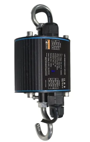 Emergency Driverbackup Battery Kit Ballast Power Portable Hangable Hospital Industry Airport Highbay Light Set Kit Lithium Nickel IP65 1