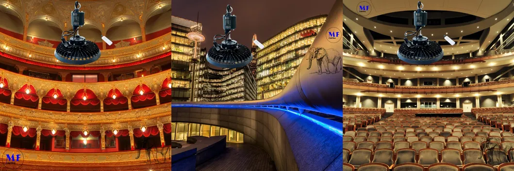 Emergency Driverbackup Battery Kit Ballast Power Portable Hangable Hospital Industry Airport Highbay Light Set Kit Lithium Nickel IP65 4