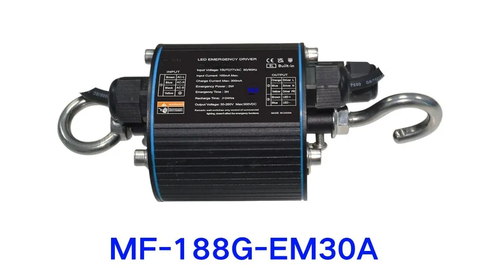 Emergency Driverbackup Battery Kit Ballast Power Portable Hangable Hospital Industry Airport Highbay Light Set Kit Lithium Nickel IP65 11