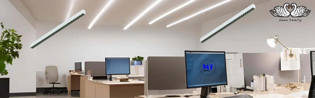 LED Track Γραμμικό Φως Ra 90+ Πλαστικό Λιανική Βιομηχανική Μαύρο Λευκό Σούπερ μάρκετ Μαγνητικό Σχηματισμένο Εργαστήριο 6