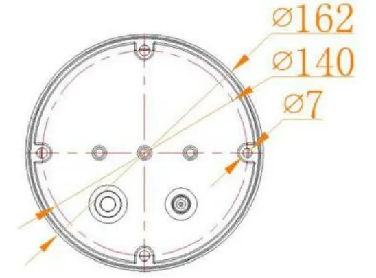 LED Ηλιακό Ναυτικό Φανάρι Φως Φωτοκύτταρα Die-Casting GPS IP68 80m/S Αιολική ανεμογεννήτρια πετρελαϊκή πλατφόρμα offshore 7