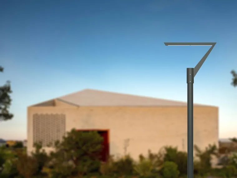 Φωτιστικό δρόμου κήπου LED Solar Alu. Αδιάβροχο Γρήγορη εγκατάσταση PV Δρόμοι Πλατείες Πεζοδρόμια Αυλές 8