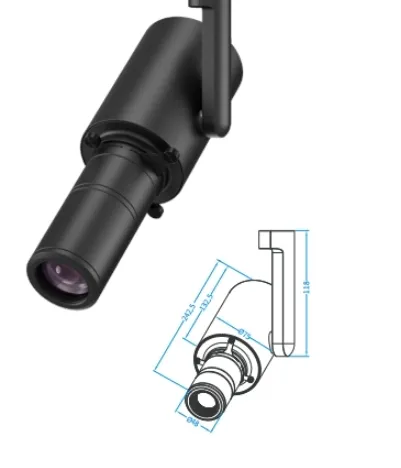 LED Logo Gobo Projector Φως UV ND Ζουμάιμπλ Εκτεταμένο IP65 Ra97+ Κέντρο Έκθεσης Περιγράμματος 4
