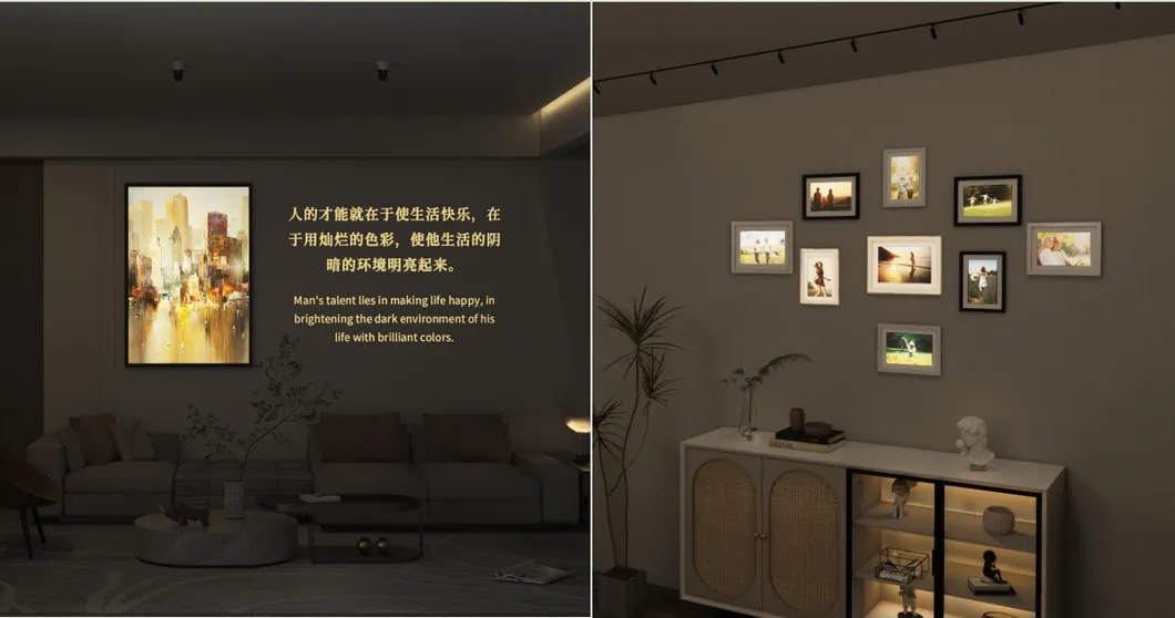 LED Logo Gobo Projector Φως UV ND Ζουμάιμπλ Εκτεταμένο IP65 Ra97+ Κέντρο Έκθεσης Περιγράμματος 19