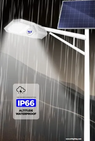 Φωτιστικό δρόμου κήπου LED Solar Wall Light Αλουμινίου Αδιάβροχο 200W IP65 Ik08 Συμπαγές Πάρκο Μονοπάτι Πεζοδρομίων Αυτοκινητόδρομοι 5