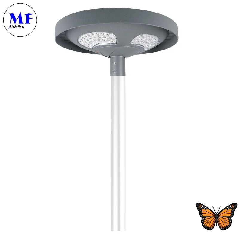 LED Ηλιακό Κήπο Δρόμο Φωτός Τείχος Αδιάβροχο 40W IP65 Ik08 Πάρκο Δρόμος Περπατοδρόμια Πλα Σχολικό Δικαστήριο 0