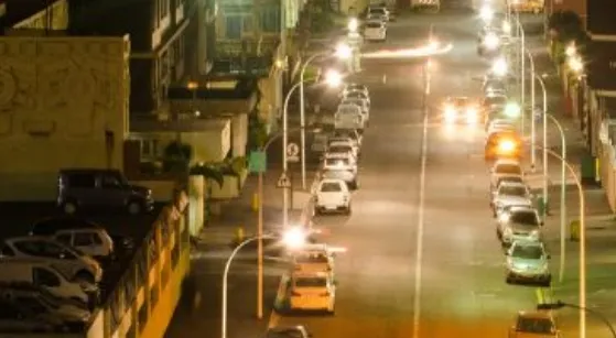 LED Street Garden Light Alu. Αδιάβροχος στύλος Fast Silver Installation Overpass Courtyard Road Wall 1