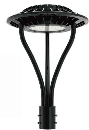 Φως κήπου LED Ρυθμίσιμο Αντι υγρασία IP65 150W Αδιάβροχο 140lm / W Μαύρο νεραϊδοδενικό γκαζόν αυλή Post Top 3