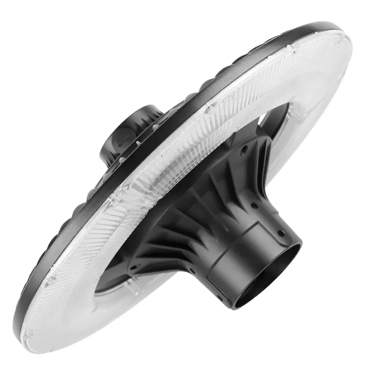 Φωτιστικό κήπου LED ρυθμιζόμενο 150W IP65 Ενσωματωμένο αδιάβροχο 130lm/W Στρογγυλό Μαύρο Αυλή Πάρκο Αυλή Κορυφή στύλου 4