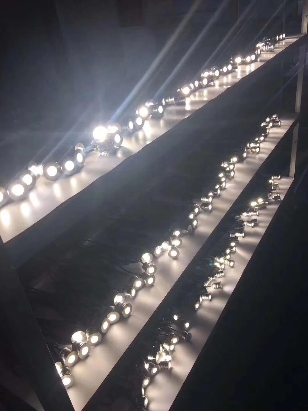 Φωτιστικό Σκαλοπατιού LED IP67 1W Ασημί 95lm/W Πεζοδρόμιο Δρόμος Κήπος Διάδρομος Σκάλα Μονοπάτι 3