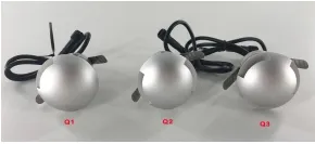LED Step Light Ασημένιο 3W 12V IP65 Δρόμος Περπάτημα Πλατείες Παζοδρόμιο Κήπος 0