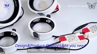 Λύση εμπορικού φωτισμού LED Downlight 100W υψηλής ισχύος
