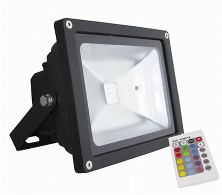 3000K - 6500K Waterproof LED Flood Light , Outdoor RGB Remote Control LED Light