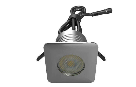 Square LED inground/  underground light, 3W 12V / 24V for landscape pathway , driveway