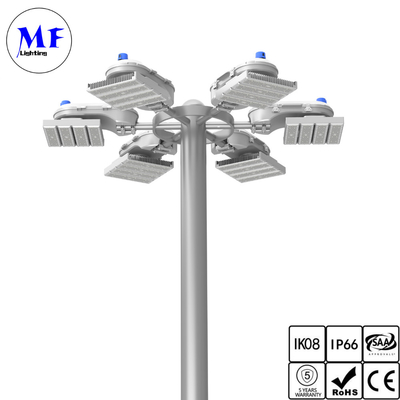 400W-800W Pole LED High Mast Wharf Light IP66 Weatherproof 70-90Ft For Airport/Aproan Sea Port Lighting