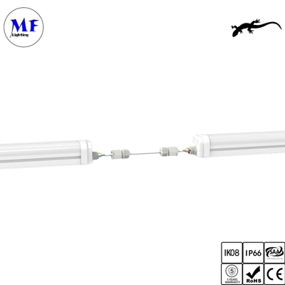 10W-50W 2FT 4FT 5FT LED Tri Proof Light With IP66 Waterproof CCT Power Switch For Underground Tunnel Passageway