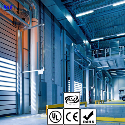 High Lumen Linear Highbay Light 200lm/W Aluminum Housing With Intelligent Control  For Workshop Warehouse Supermarket