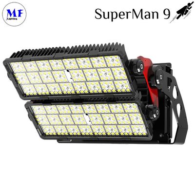 IP67 960W LED Stadium Flood Sports Light Waterproof IK10 155lm/W Beam Angle 30° /60° /Ti/10° 6 Years Warranty For Wharf