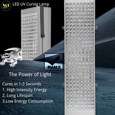 Factory Price PC Alu. Hangable 200W IP43 Fluorescence Pet Urine Detector Gel Nail Ink Curing Solidify Money Checking Resin Paint Printing LED UV Light