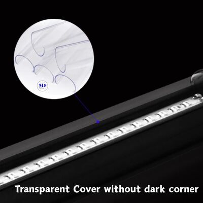 Factory Price 6W EU Us Standard Silvery Fluorescent Tube PC Alu. Hangable IP43 Bar Pub Club KTV Ambient Atmosphere Scenario LED UV Light Light