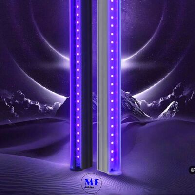 Factory Price 6W EU Us Standard Silvery Fluorescent Tube PC Alu. Hangable IP43 Bar Pub Painting Disco Ambient Atmosphere Scenario LED UV Light Light