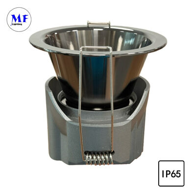 Factory Price IP65 Waterproof Triac 0-10V Dali Dimmable CCT Adjustable 10W 12W 18W 20W 25W 30W100lm/W Various Metallic Color Reflector Recessed LED Down Light