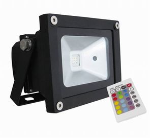 10 Watt 770lm Waterproof LED Flood Light IP65 RGB With Meanwell Driver