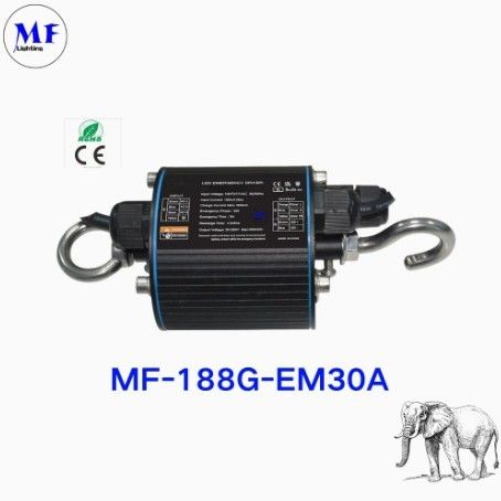 Emergency Driverbackup Battery Kit Ballast Power Portable Hangable Hospital Industry Airport Highbay Light Set Kit Lithium Nickel IP65