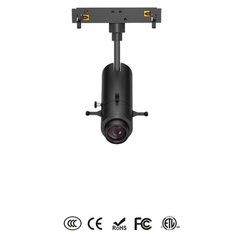 Factory Price Gobo Projection Indoor Spotlight Commercial Exhibition Lighting LED Magnetic Shapeable Track Light