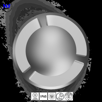 Δρόμος Δρόμος LED Γήινο φως DC12V 2W 3W Υπόγεια IP68 Αδιάβροχο εξωτερικό κατάστρωμα RGB