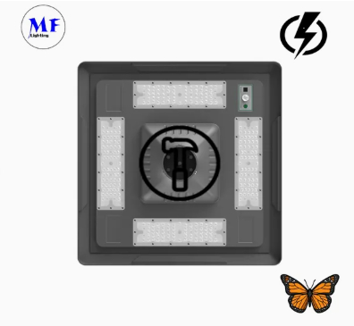 LED Ηλιακό Κήπο Δρόμο Φωτός Τείχος Αδιάβροχο 40W IP65 Ik08 Πάρκο Δρόμος Περπατοδρόμια Πλα Σχολικό Δικαστήριο