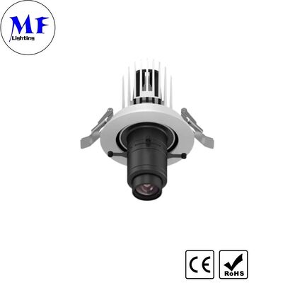 Φαρμακευτική τιμή 10W 2700K-4000K σταθερό 55 ° LED διαμορφώσιμος διαγράμματος τροχιάς φως για γκαλερί τέχνης και μουσεία