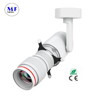 LED Σχηματιζόμενο Λογότυπο Τρόπου Gobo Projector Φωτεινό Λευκό Ζουμάιμπλ Ντάλι Dim IP65 Ra97+ Γκαλερί Μουσείο Έκθεσης Τέχνης