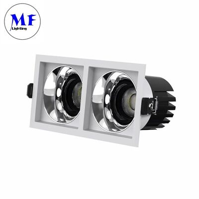 Διάμετρος LED Downlight 7W10W12W15W, TRIAC/0-10V/DALI-2 Αμβλύνσιμο, 100lm/W CRI90, AC100-277V, Αντι-Αναλαμπτήρα