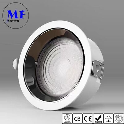 10INCH/12INCH Ενσωματωμένο LED Downlight Μεγάλη ισχύ 70W 100W Αντι-Αναλαμπτήρα Ρυθμίσιμη οροφή προς τα κάτω Φως Ευρεία γωνία δέσμης 120°