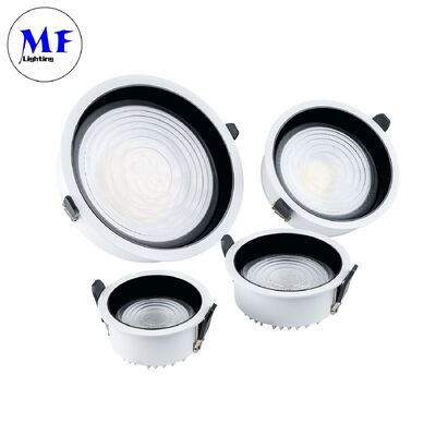 Φωτιστικό Οροφής Εσοχής, Αντιθαμβωτικό SMD LED Downlight 7W10W20W30W50W60W80W100W, TRIAC/0-10V/DALI-2/DALI DT6 DT8 Ευρεία Δέσμη 120°, 160LM/W CRI90, με CE RoHs