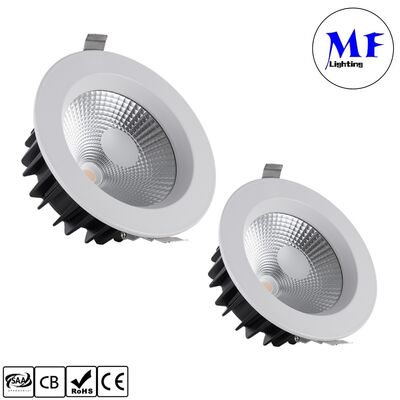 15W 100lm/W Spot Downlight Triac /0-10V/Dali-2/Tuya Zigbee Δυνατό να μειώνεται η γωνία δέσμης 60° Αντιφως COB LED Down Light για εμπορικούς και οικιστικούς χώρους