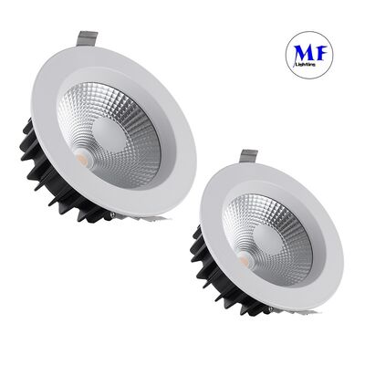 Φαρμακευτική τιμή COB LED Εμφυτοποιημένο φως κάτω IP40 Milky PC Diffuser 60° γωνία δέσμης Triac 0-10V Dali-2 Dali Dt8 Tuya Zigbee Dimmable 10W κάτω φως