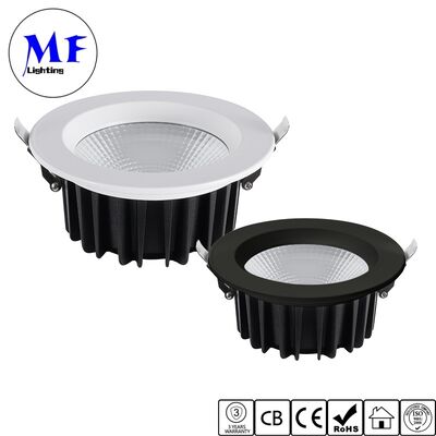 50W Υψηλής Ισχύος COB LED Εντοιχιζόμενο Σποτ 100LM/W Ρυθμιζόμενο CCT Αντιθαμβωτικό Φωτιστικό Οροφής για Επαγγελματικό Φωτισμό