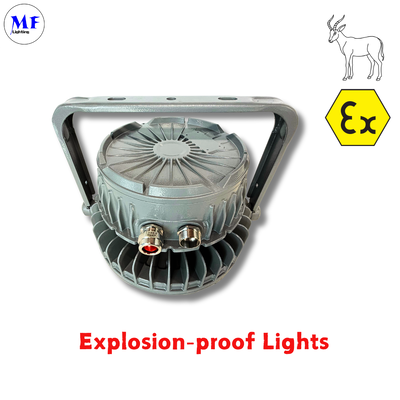 OEM ODM IP66 IK08 Atex Λάμπα Αντιεκρηκτική LED Highbay Φωτιστικό 140LM/W IP66 IK08 50W 100W 150W 200W 300W 400W Με φακό από σκληρυμένο γυαλί για Πετρελαϊκή, Αερίου, Χημική, Εξορυκτική Επικίνδυνη Ζώνη