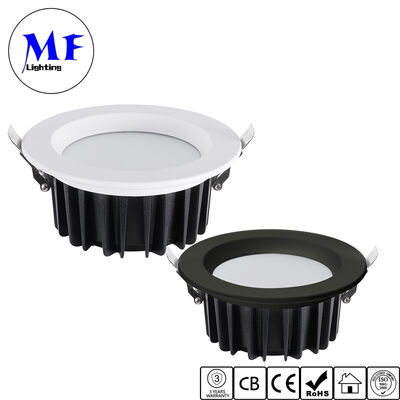 Φαρμακευτική τιμή IP40 CCT Tunnable Recessed SMD LED Downlight 20W 25W 50W Dimmable Anti Glare Ceiling Down Light με Milky PC Diffuser για το σπίτι