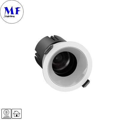 7W LED Downlight CRI90 High LM 120lm/W ETL Driver 110Vac DIP 5CCT ρυθμιζόμενο 200-240VAC Triac/0-10V/ Dali /dali-2 Αμβλύσιμο αναμμένο αντιφωτιστικό LED Spot Downlight για εμπορικούς χώρους